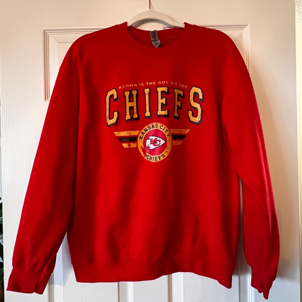 Kansas City Chiefs Red Sweater